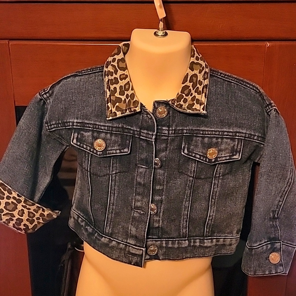 Little girls NEW denim jacket